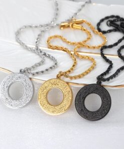 Ayat Ul Kursi Car Hanger – Dua e Safar Pendant